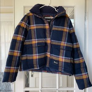 Penfield Plaid Flannel Wyeford Puffer Jacket Medium